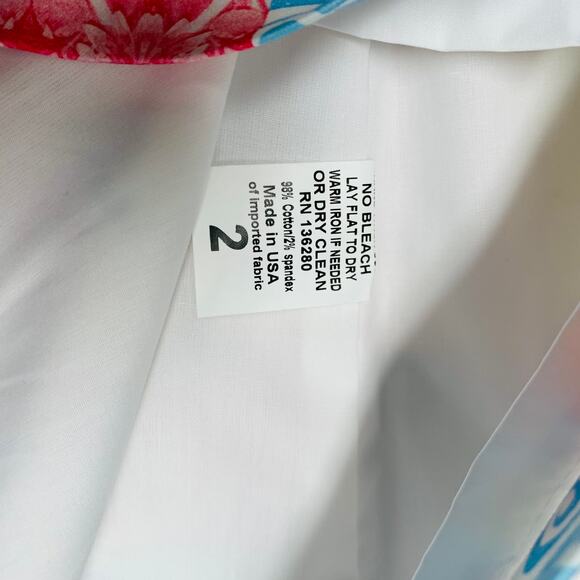 Kaeli Smith Sheath Dress Sz 2 Patchwork Sea Life - Picture 11 of 11